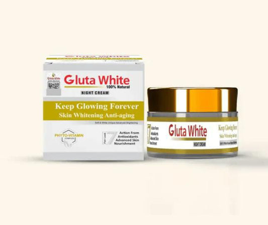 Gluta White Extreme Stronge Light up And Anti-Aging Night Cream